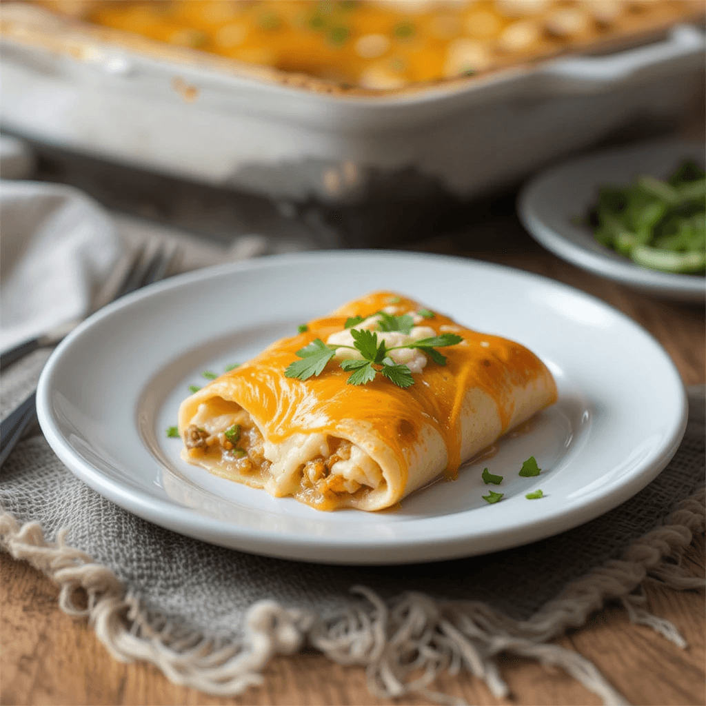 Cream Cheese Enchiladas
