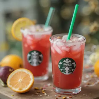 Copycat Starbucks Passion Tea Lemonade
