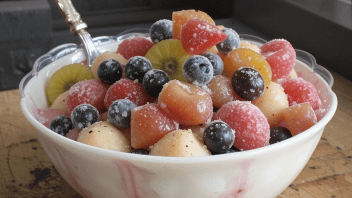 Nana’s Frozen Fruit Salad