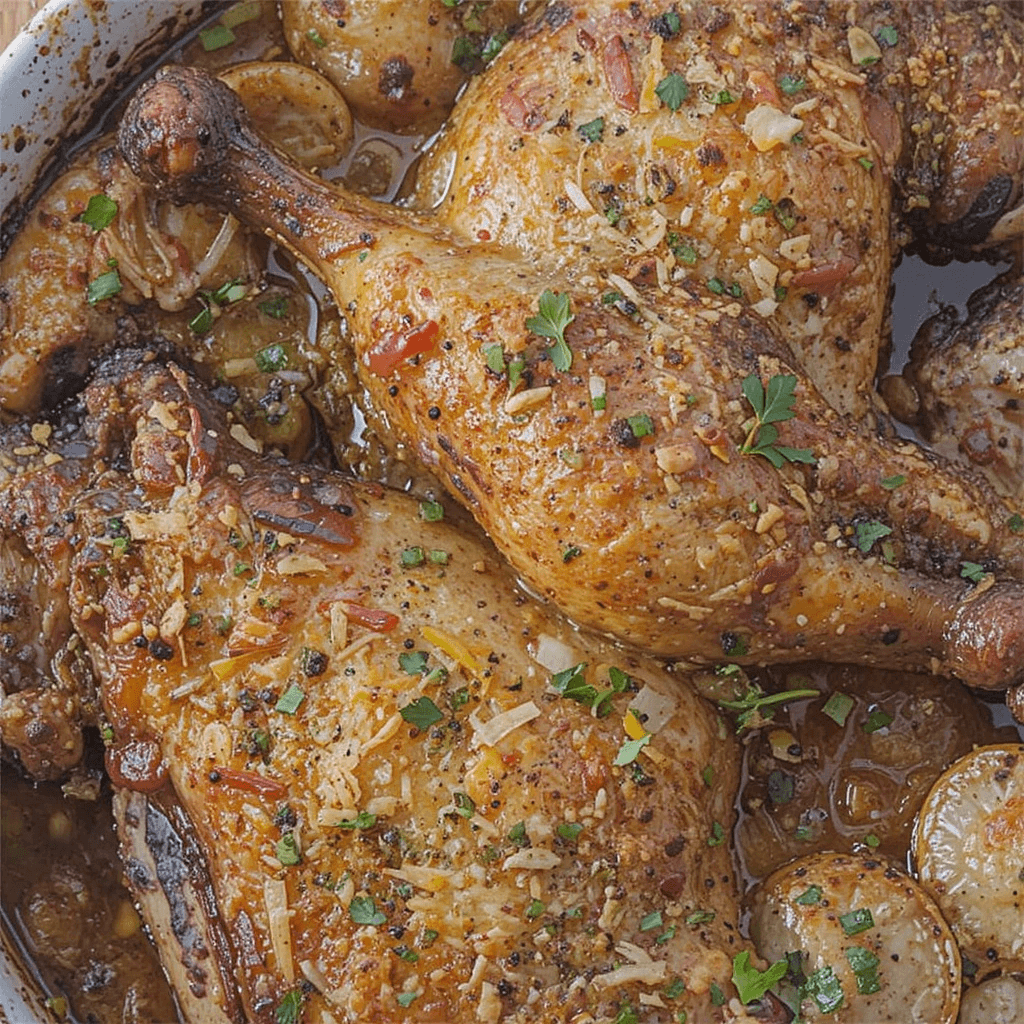 Parmesan Roasted Chicken