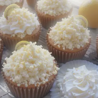 Lemon Cupcakes with Lemon Buttercream