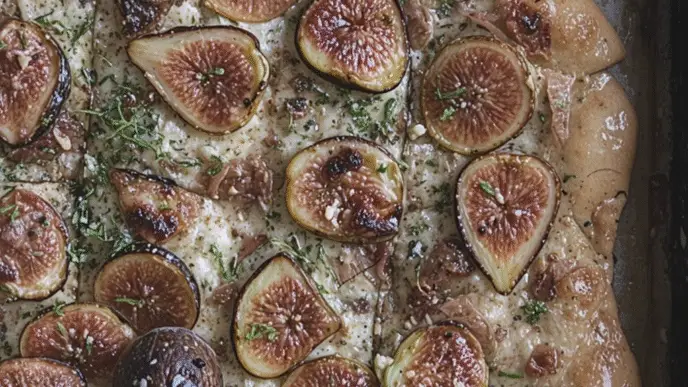 Fig, Prosciutto, and Goat Cheese Flatbread